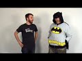 This video shows the awesome detail of our Batman Hooded Sweatshirt that also doubles as a costume