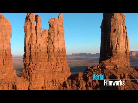 Aerial Shots - www.aerialfilmworks.com Cineflex HD aerial footage from Monument Valley, Canyonlands and Arches National Park. Our in-house team arranged the flight plan and...