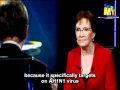 Polish Health Minister Ewa Kopacz about swine flu and vacine - 9 XI 2009 - part 1/4