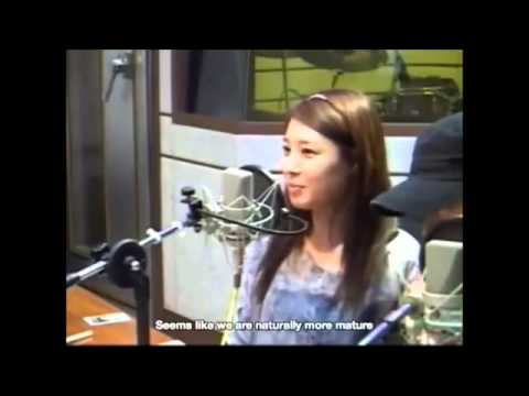 Yubin - Sobin moment. Sohee tells yubin she's really cute kekeke. Cr Sunlightsww for the subs.