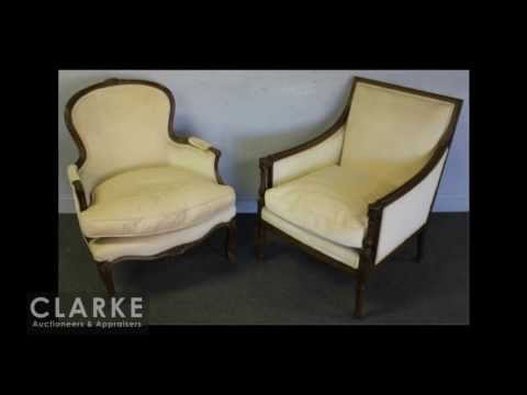 how to recover a louis xv chair