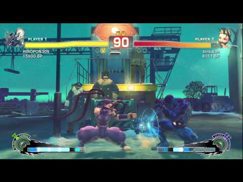 SSF4 - HIROPON (Seth) VS. binkaioh (Ibuki)