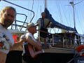 we are sailing  in the sweeet kutling