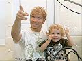 a video i made with the littrell famliy with brian littrell song angels and heros?