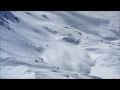 Avalanche on Mont du Vallon, Meribel 18.03.11 