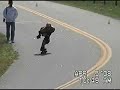 downhill skate contest on turri road in slo