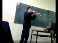 Ruicha con la trompeta
