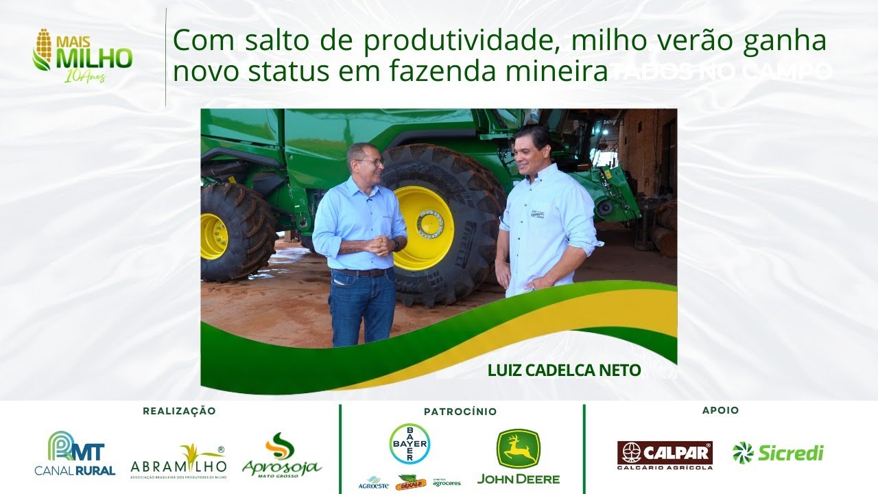 O milho verão ganhou protagonismo no cerrado mineiro