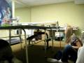 videos de Zoey gets into the ping pong game