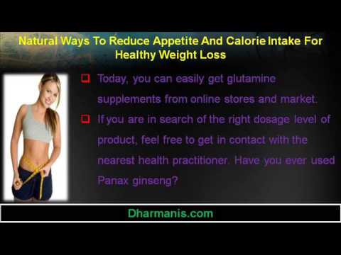 how to reduce appetite