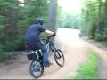 Electric Bike on BMX Track Electric Bike on BMX Track