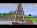 Minecraft Redstone Circuit Rollercoaster