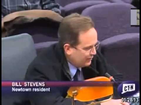 Stevens - Sandy Hook dad says the government will have to take his ability to defend his daughter from his