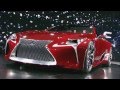 The Official Unveiling of the Lexus LF-LC Concept Vehicle