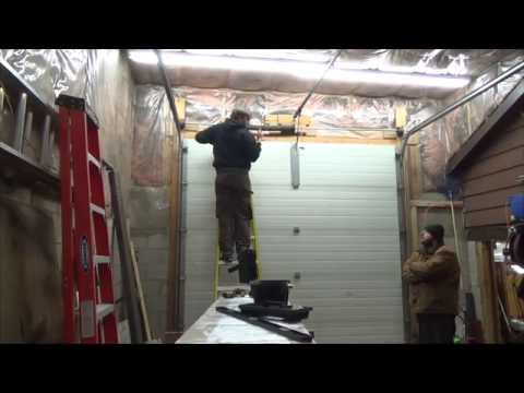 how to garage door installation
