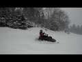 Sledding Mount Moriah NL 2013