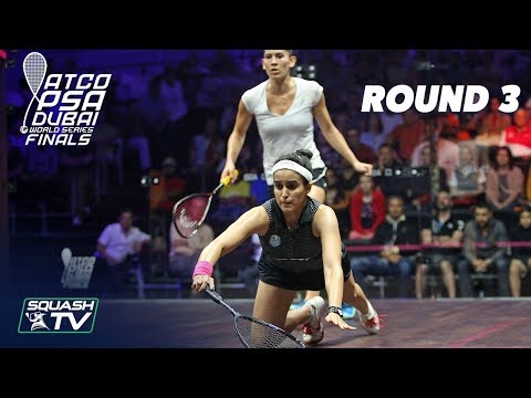 Squash: World Series Finals 2017/18 - Women's Rd 3 Roundup