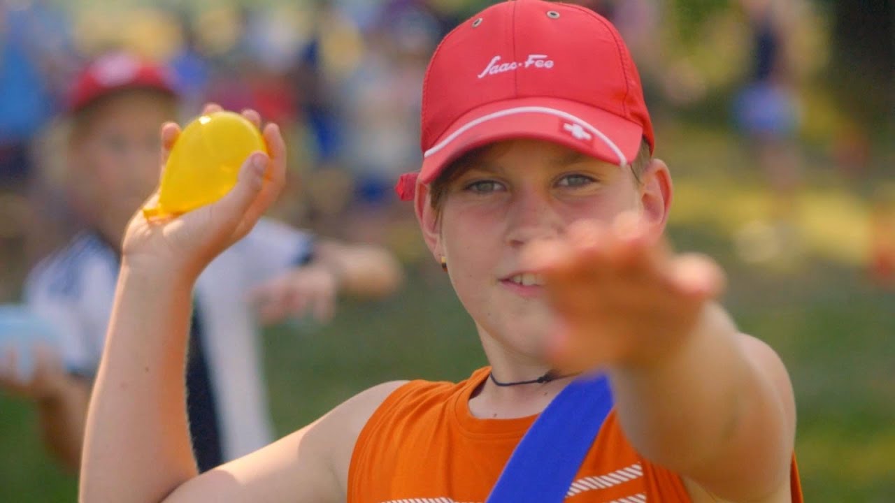 Wir machen Wasserschlacht! - Kindercamp 2023