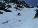David Vallet in the Couloir du Diable - Chamonix