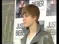 El susto de Justin Bieber