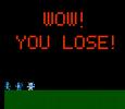 Bokosuka Wars: Game Over Screen