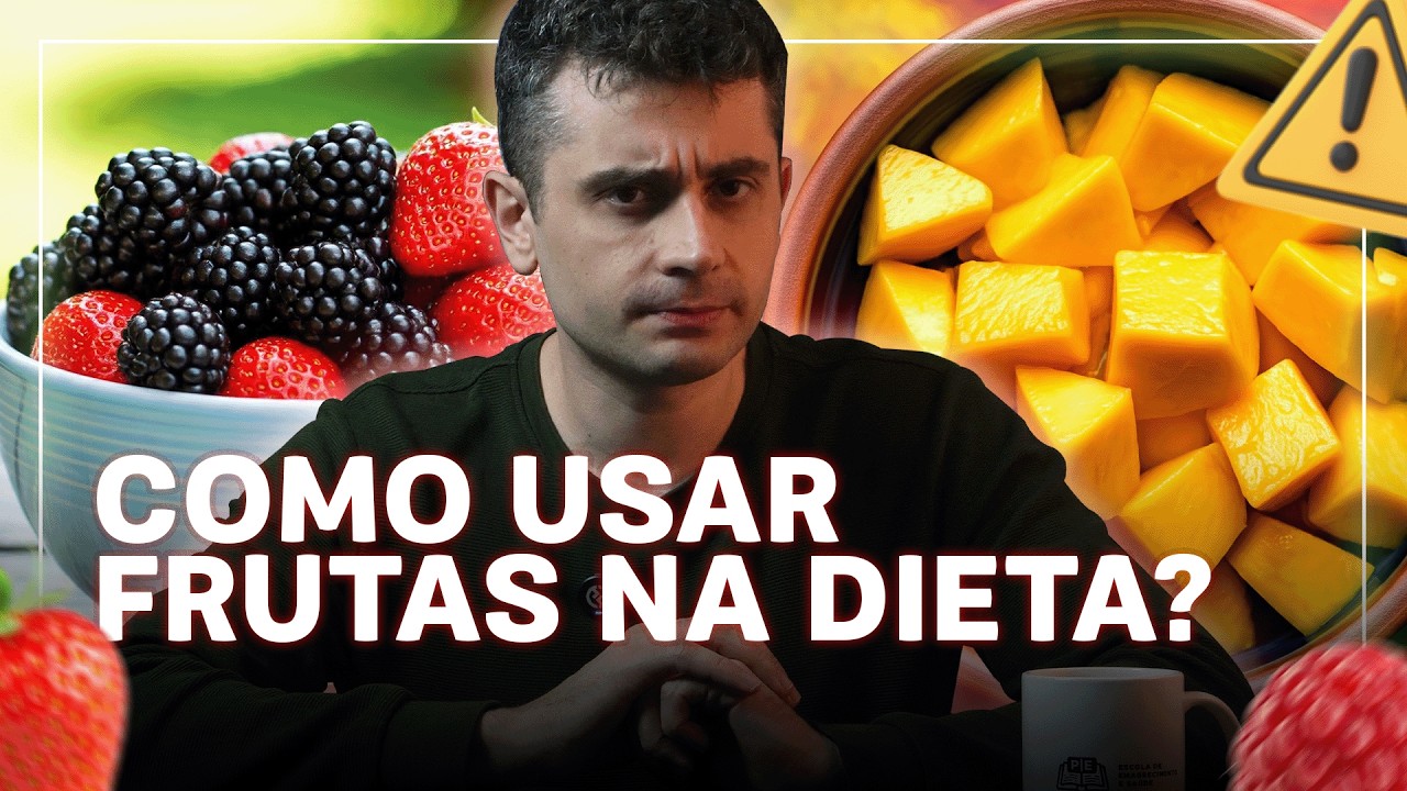 Descubra como EMAGRECER comendo FRUTAS! 5 passos para adicionar frutas na sua dieta.