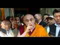 Arrival of His Holiness the Dalai Lama at Bodh Gaya for the 32nd Kalachakra Initiation
