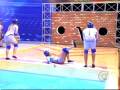 videos de Gyselle Soares nos bastidores do Domingão do Faustão