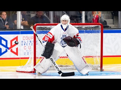 Michael Hrabal 2022 Hlinka Gretzky Cup Team Czechia Highlights