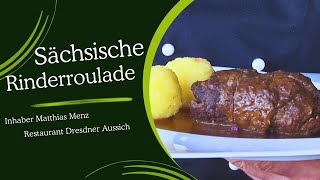 Original sächsische Rinderroulade (gewickelt)