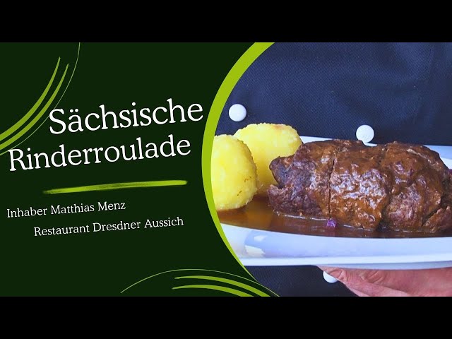 Original sächsische Rinderroulade (gewickelt)