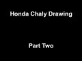 Honda Chaly Drawing Part 2