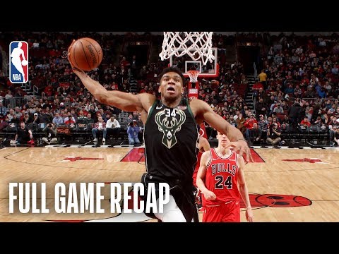 Video: BUCKS vs BULLS | Giannis Does It All In Chicago | February 11, 2019