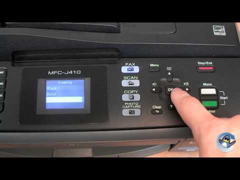 how to unclog brother printer