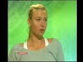 Maria Sharapova interview on Russian after her 2R loss