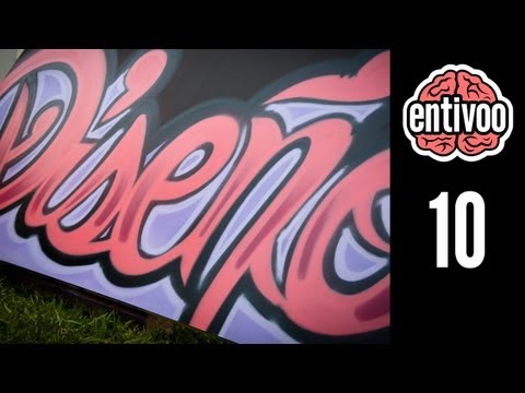 Como hacer un Graffiti paso a paso 10: Detallado de letras