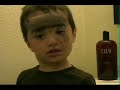 Zach trys to put on makeup Zach trys to put on makeup