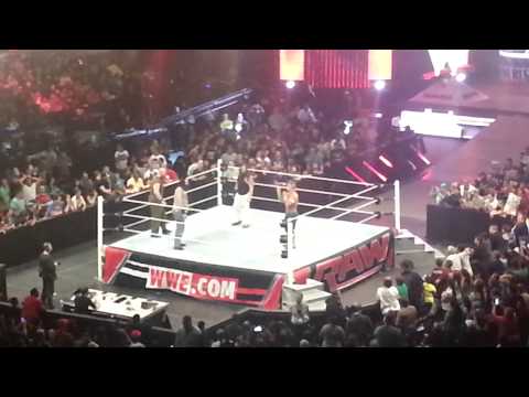 The Undertaker helps John Cena against The Wyatts