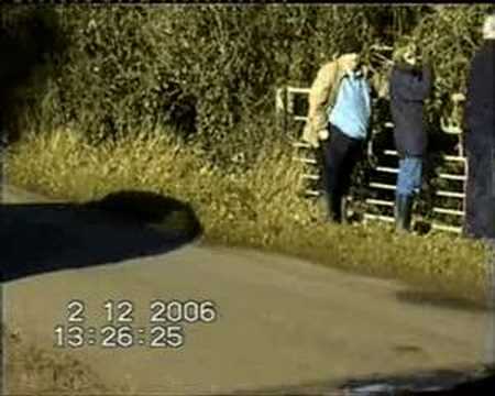 Hunt Supporter Cautioned