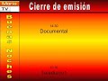 Cierre de emisión mariotv