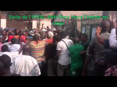 Exclu de l'UFDG, BAH Oury force l'entrée au siège 