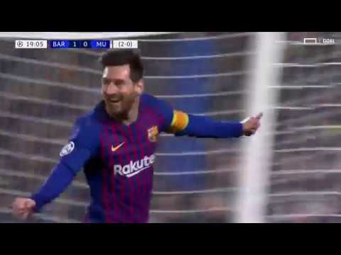 บาร์เซโลนา 3-0 แมนเชสเตอร์ ยูไนเต็ด UCL Highlights