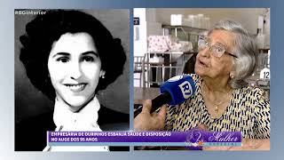 Empresária de Ourinhos esbanja saúde no auge dos seus 95 anos