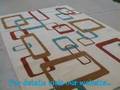 Mid-Century Modern Area Rug - Custom made 6x9