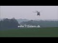 Helikopteren m�tte lande p� Motorvejen