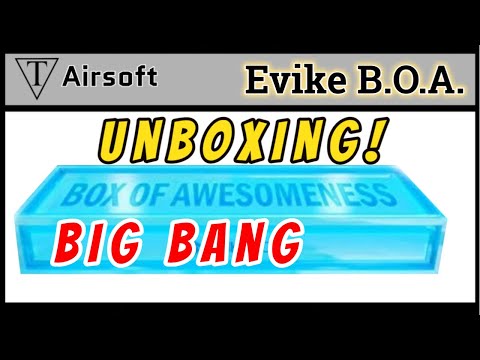Unboxing Big Bang Evike's Box of Awesomeness!!!