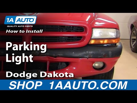 How To Install Replace Parking Light Dodge Dakota Durango 97-04 1AAuto.com