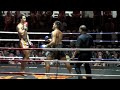 Trevor Hicks (Tiger Muay thai) wins by KO in rd 2 @ Patong Thai Boxing stadium