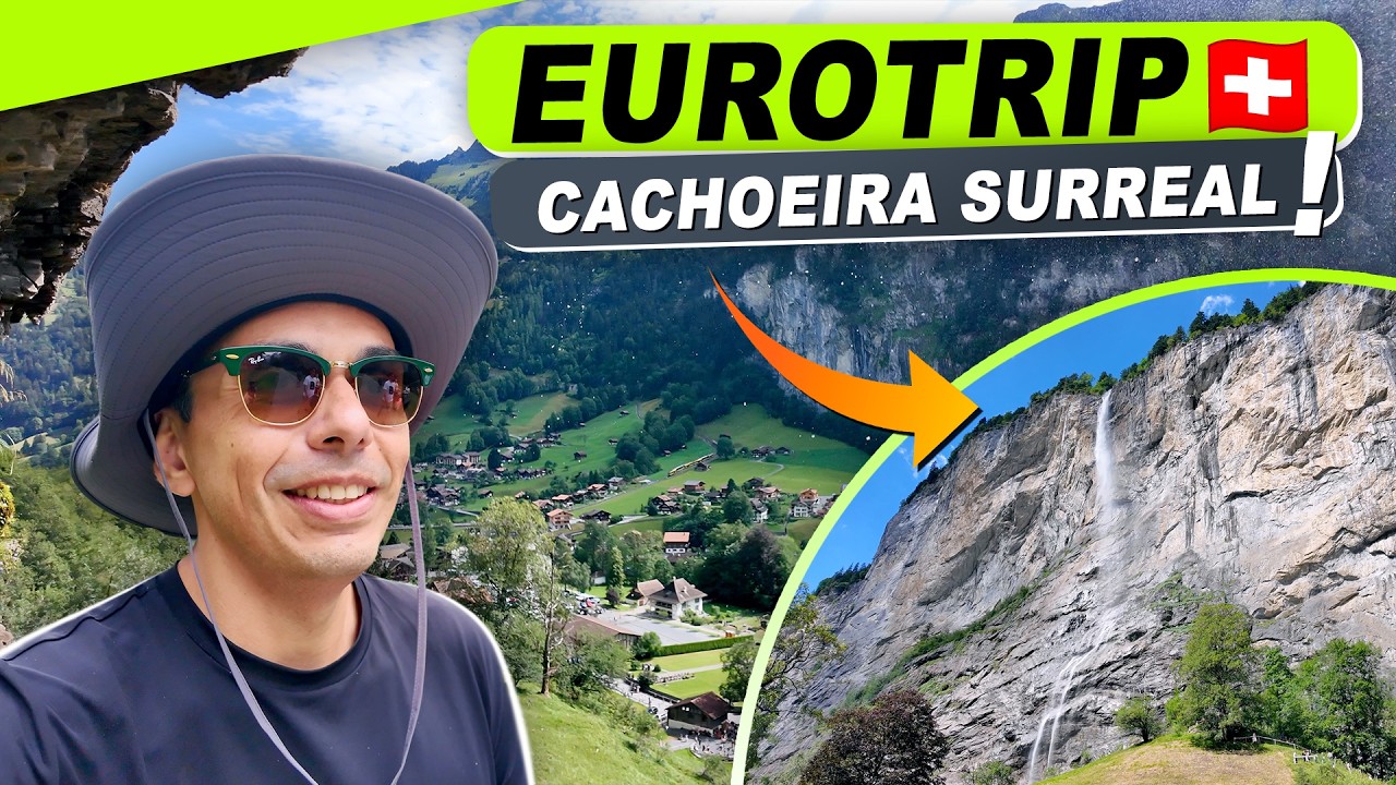 Esse Lugar Parece Mentira 72 Cachoeiras no Vale de Lauterbrunnen #macmasi #eurotrip #lauterbrunnen