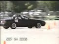 RX7 autocross drifting fun